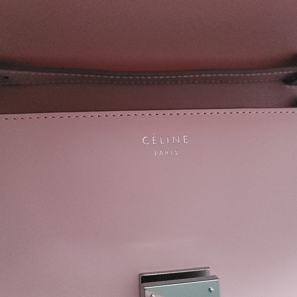 Celine Pink Box Calfskin Med. Classic Bag - Picture 2 of 4